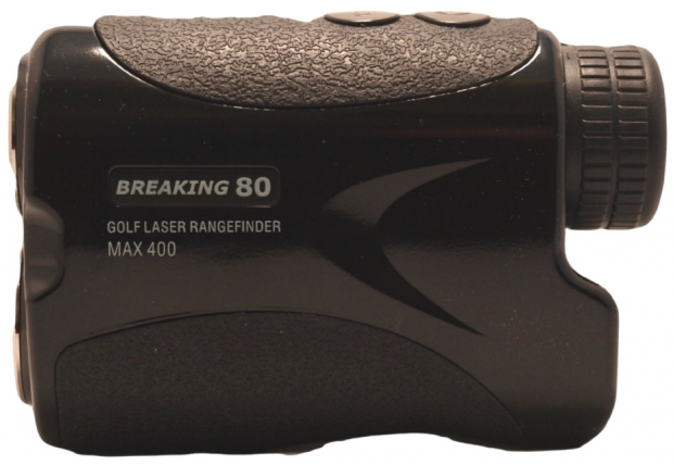 Breaking 80 Laser Golf Rangefinder with PenSensor 3 Advanced FlagSeeker & InteliScan Technology - side