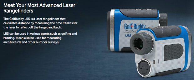 GolfBuddy LR5 Golf Laser Rangefinder - explanation