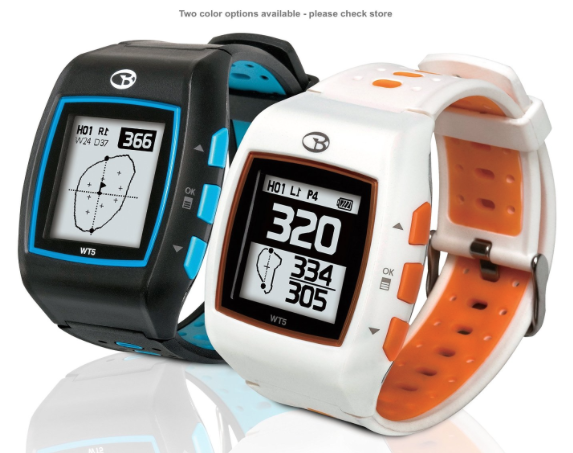 GolfBuddy WT5 Golf GPS Watch - two color options