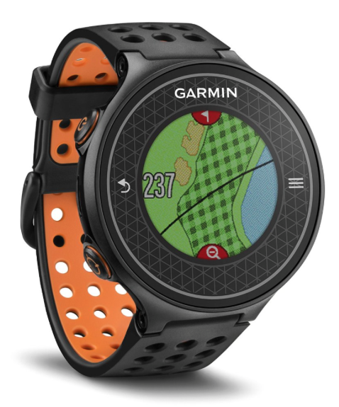 Garmin Approach S6 Golf GPS Watch - Black-orange