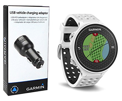 Garmin Approach S6 Golf GPS Watch with car USB vehicle charger