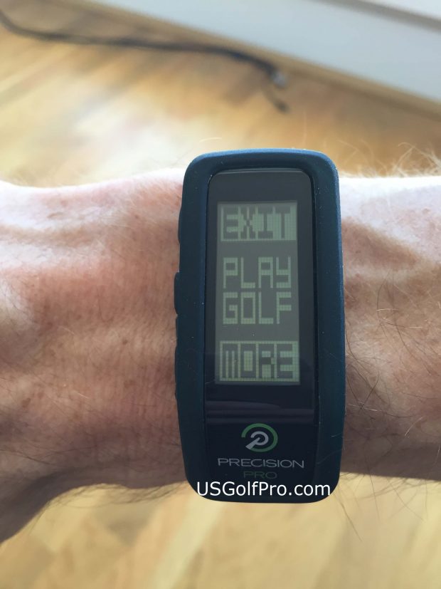 Precision Pro Golf GPS Band - slim design and easy to use