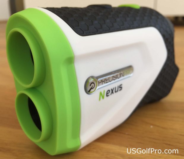 Precision Pro Nexus golf rangefinder - front side view