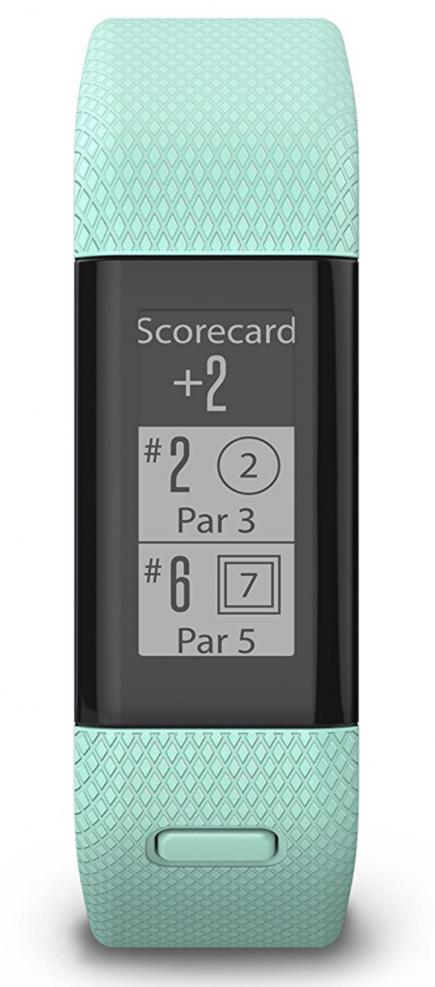 Garmin Approach X40 GPS Golf Band Midnight Blue - scorecard